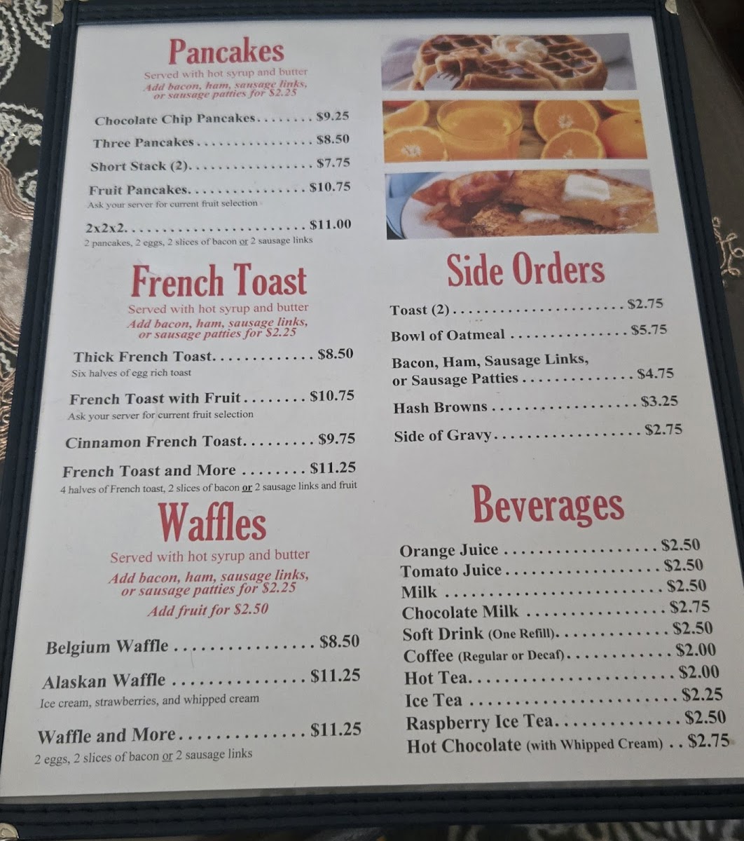 Uncle Vait's Pizza Menu - Image 2